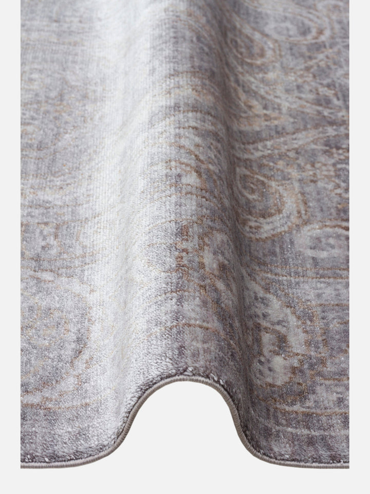Çırağan %100 Naturel Özel Işıltılı El Emeği ile Özel Tezgahlarda Üretilen TENCEL™ Uşak Halısı 3DGRBZ - Carpetdocia