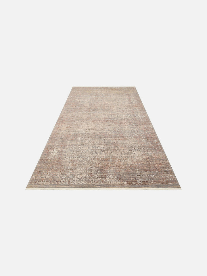 Göreme Serisi Yüksek Alçak Dokulu Yüksek Kaliteli Sık Dokuma Modern Salon Halısı 02 BEIGE - Carpetdocia