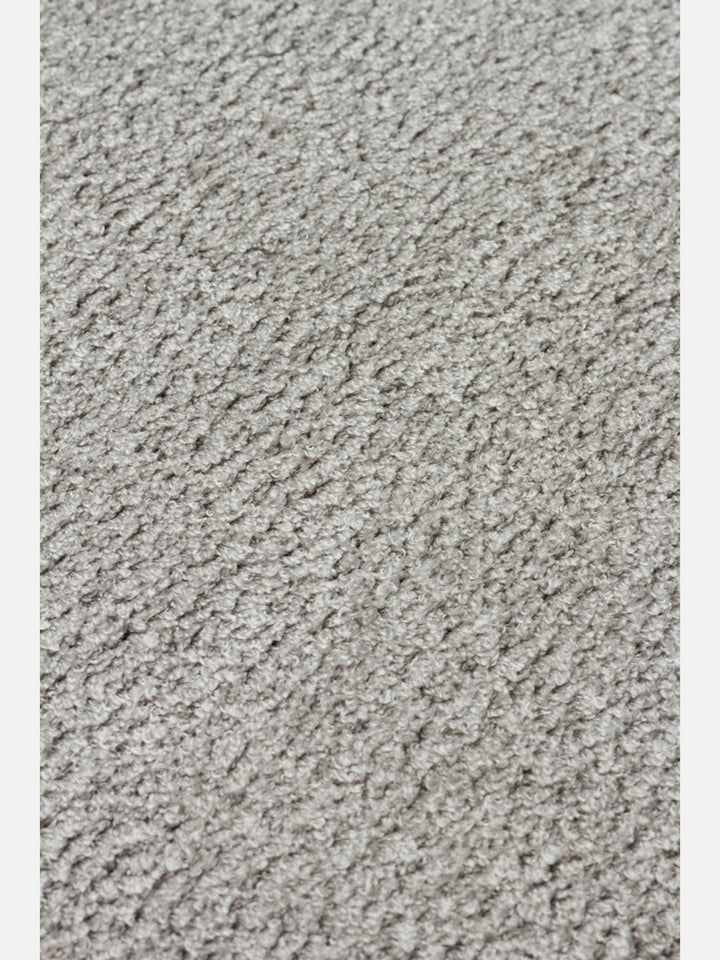 Peace Hav Toz Vermez Yumuşak Tuşeli Zarif Shaggy Halı 01 GREY - Carpetdocia