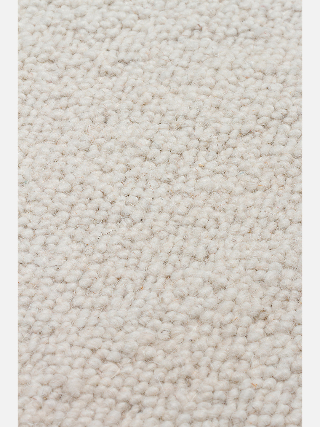 Agra Series Wool, Polyester and Cotton Blend Handwoven Rug IVORY