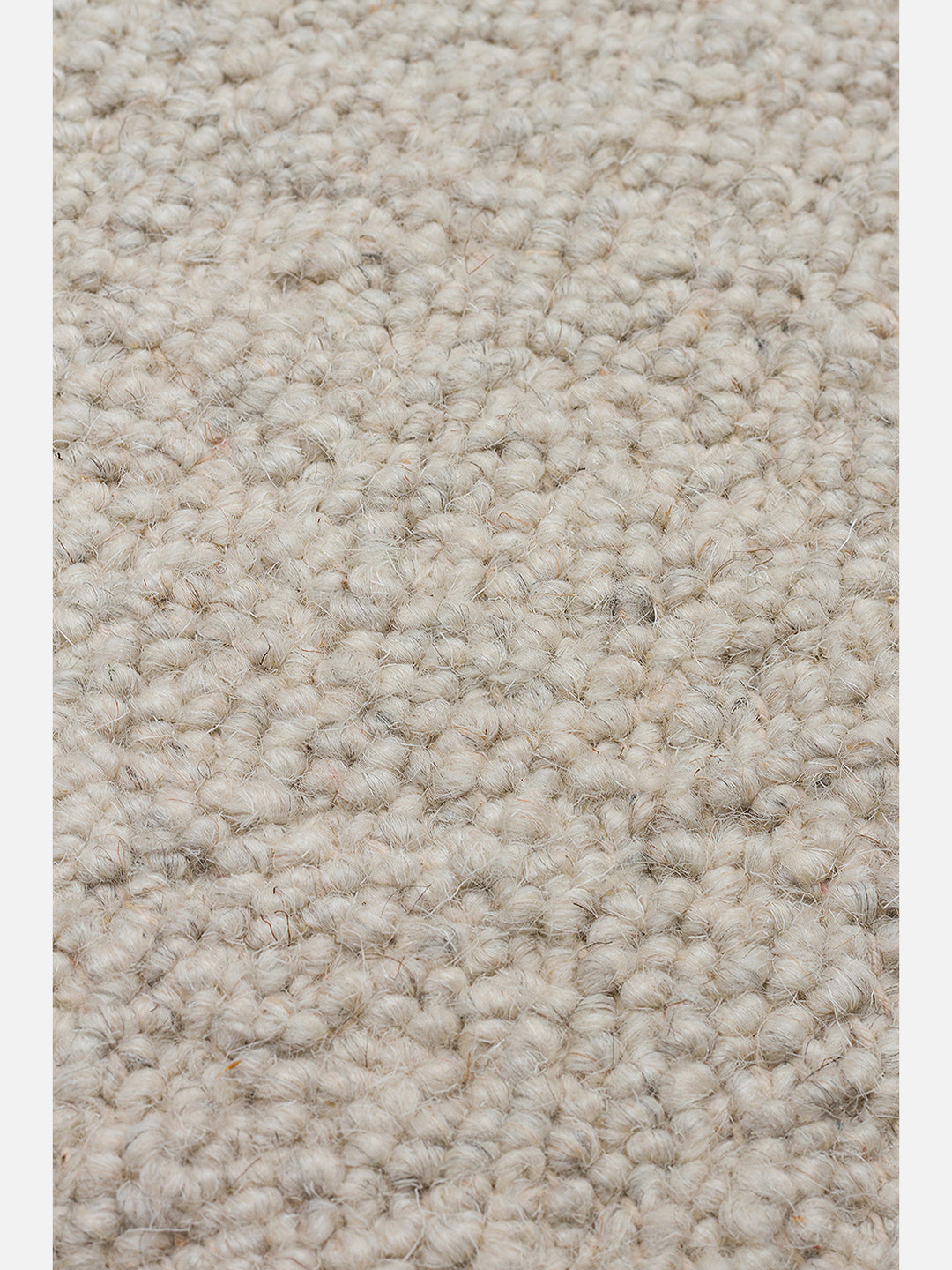 Agra Series Wool, Polyester and Cotton Blend Handwoven Rug SILVER