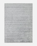 Amore Series 100% Natural Banana Silk Viscose and Cotton Blend Living Room Handwoven Rug GREY