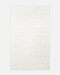 Amore Series 100% Natural Banana Silk Viscose and Cotton Blend Living Room Handwoven Rug IVORY