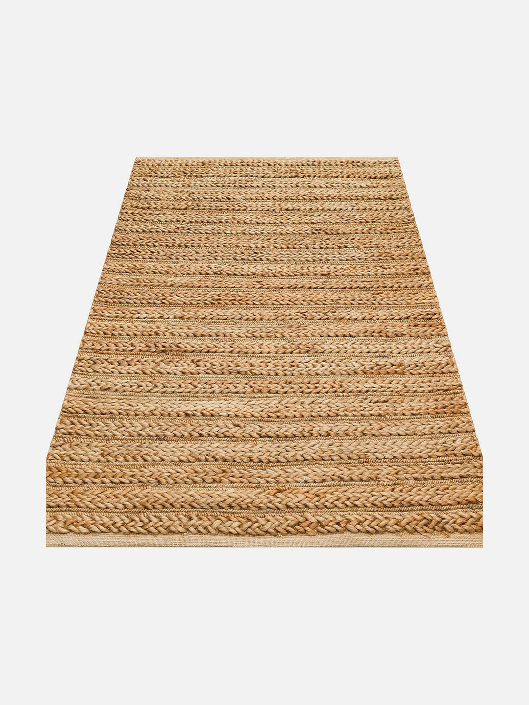 Baccarat Jüt %100 Naturel Oturma Odası Koridor Antre Mutfak Balkon El Dokuma Hasır Halı BAC MIX NAT - Carpetdocia