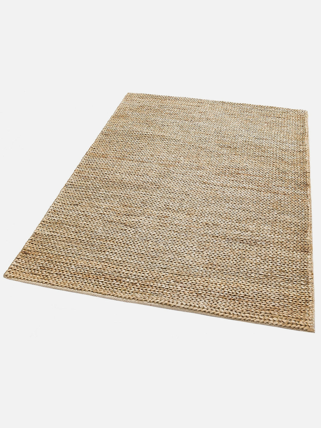 Baccarat Jüt %100 Naturel Oturma Odası Koridor Antre Mutfak Balkon El Dokuma Hasır Halı BAC SMOKE - Carpetdocia