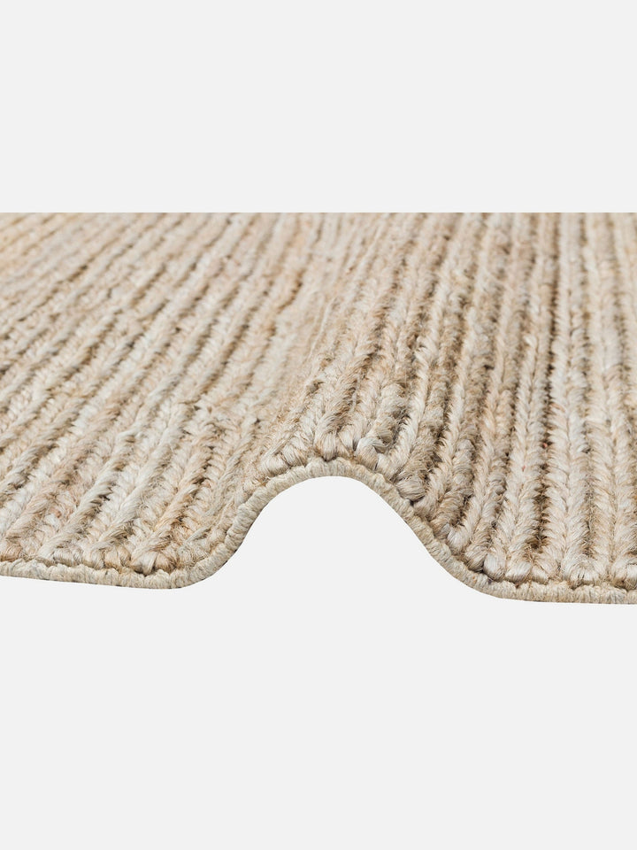 Baccarat Neo Jüt %100 Naturel Oturma Odası Koridor Mutfak Balkon El Dokuma Hasır Halı BCN D.NATURAL - Carpetdocia