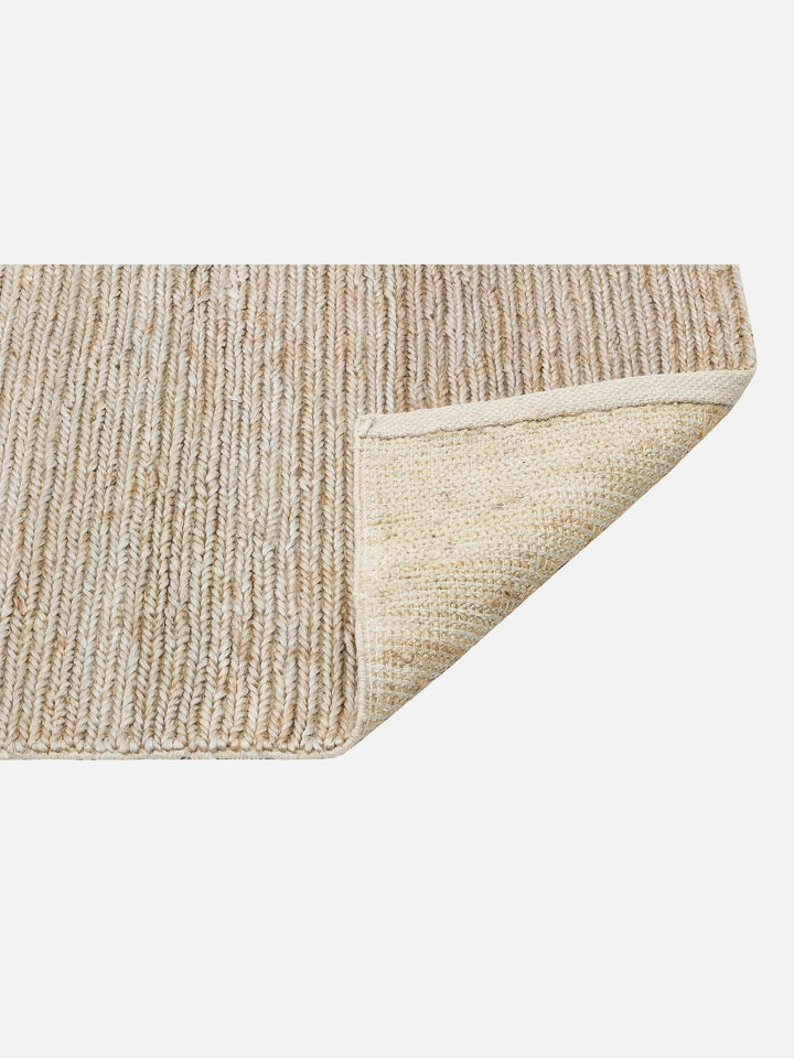 Baccarat Neo Jüt %100 Naturel Oturma Odası Koridor Mutfak Balkon El Dokuma Hasır Halı BCN D.NATURAL - Carpetdocia