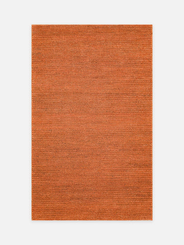 Baccarat Neo Jüt %100 Naturel Oturma Odası Koridor Mutfak Balkon El Dokuma Hasır Halı BCN RUST - Carpetdocia - kusbakisi
