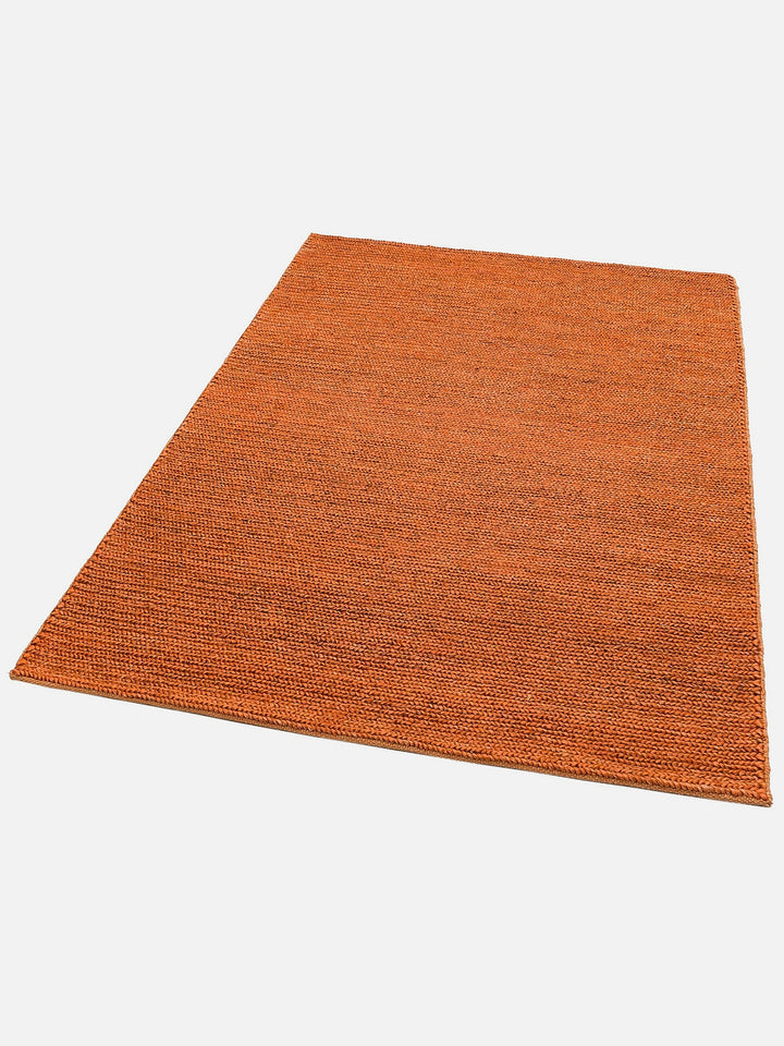Baccarat Neo Jüt %100 Naturel Oturma Odası Koridor Mutfak Balkon El Dokuma Hasır Halı BCN RUST - Carpetdocia