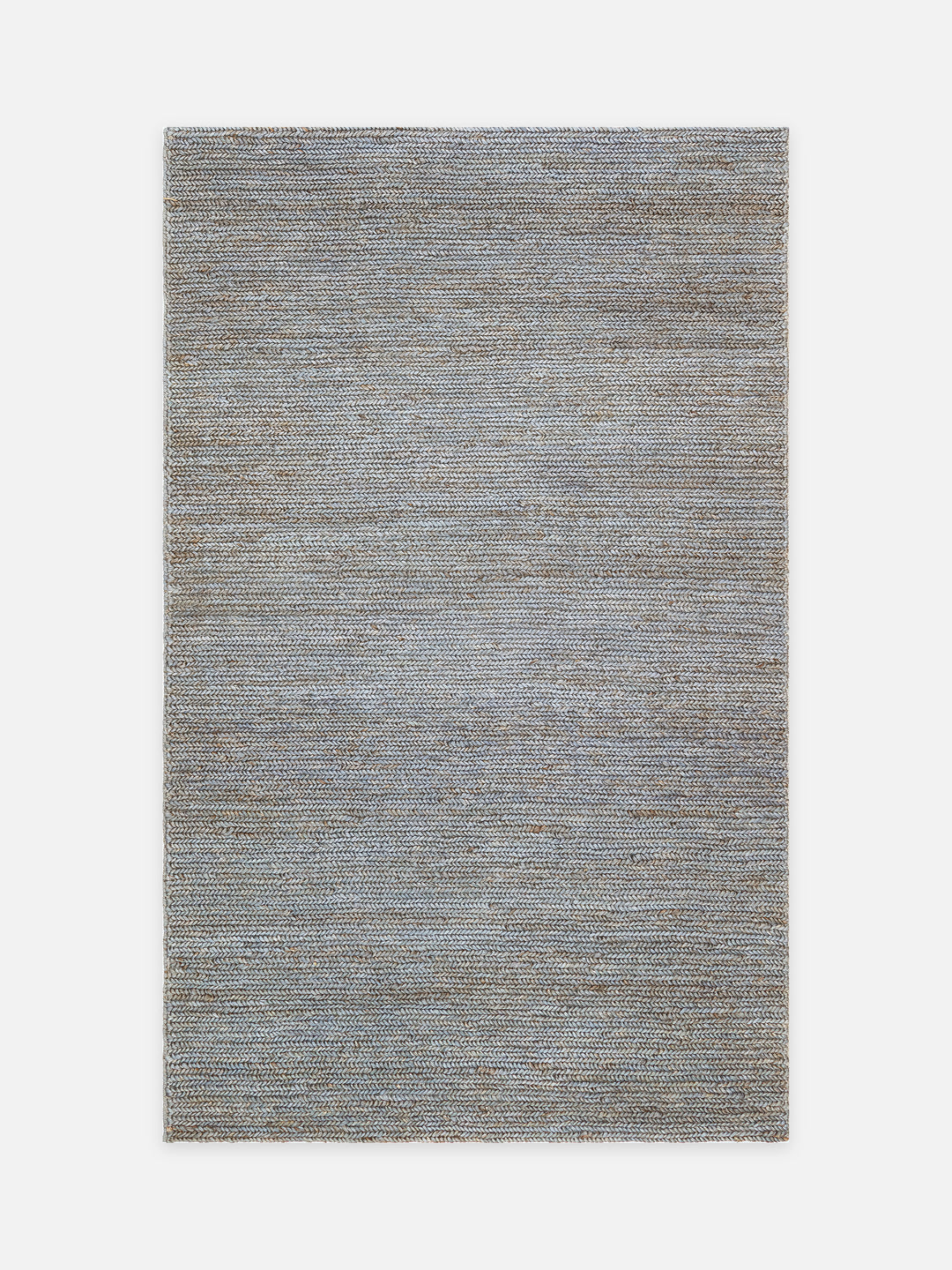 Baccarat Neo Jüt %100 Naturel Oturma Odası Koridor Mutfak Balkon El Dokuma Hasır Halı BCNSLATEBLUSB3 - Carpetdocia - kusbakisi