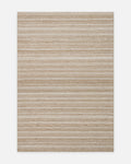 Barcelona Series Wool and Cotton Blend Handwoven Rug BEIGE