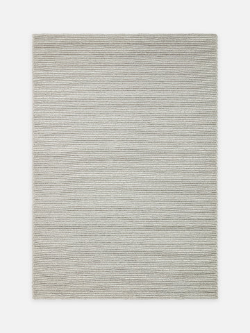 Bern Serisi El Dokuma Örgü Salon, Oturma Odası, Yatak Odası Halı SILVER - Carpetdocia - kusbakisi