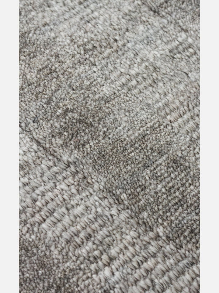 Brasilia El Emeğiyle Üretilen Modern Sade Şık TENCEL™ Özel Kara Tezgah Halısı 01 ANTHRACITE - Carpetdocia