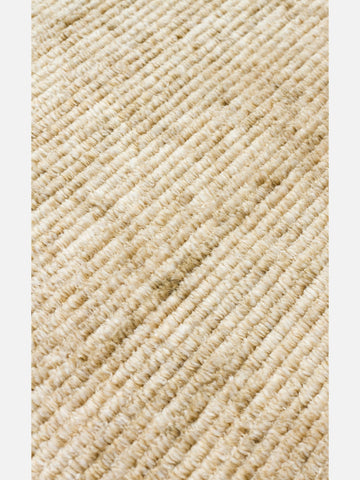 Brasilia El Emeğiyle Üretilen Modern Sade Şık TENCEL™ Özel Kara Tezgah Halısı PLAIN GREEN - Carpetdocia