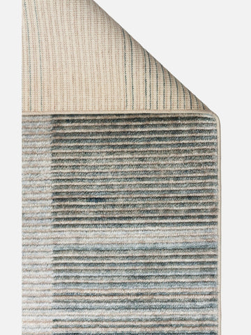 Burj Serisi %100 Naturel El Emeğiyle Üretilen TENCEL™ Kara Tezgah Halı 01 SKY VIZON - Carpetdocia