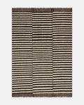 Casablanca 100%羊毛手工制作圈绒地毯 ESPRESSO STRIPE