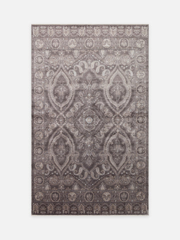 Çırağan %100 Naturel Özel Işıltılı El Emeği ile Özel Tezgahlarda Üretilen TENCEL™ Uşak Halısı 03 SMG - Carpetdocia - kusbakisi