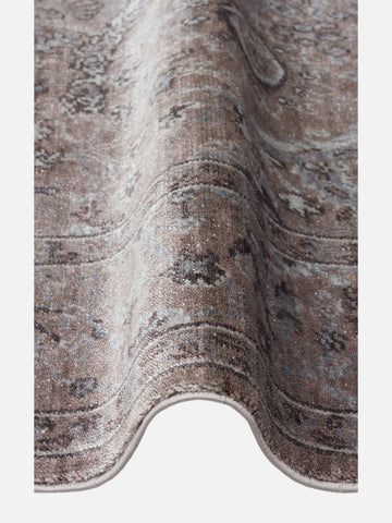 Çırağan %100 Naturel Özel Işıltılı El Emeği ile Özel Tezgahlarda Üretilen TENCEL™ Uşak Halısı 07SMGR - Carpetdocia