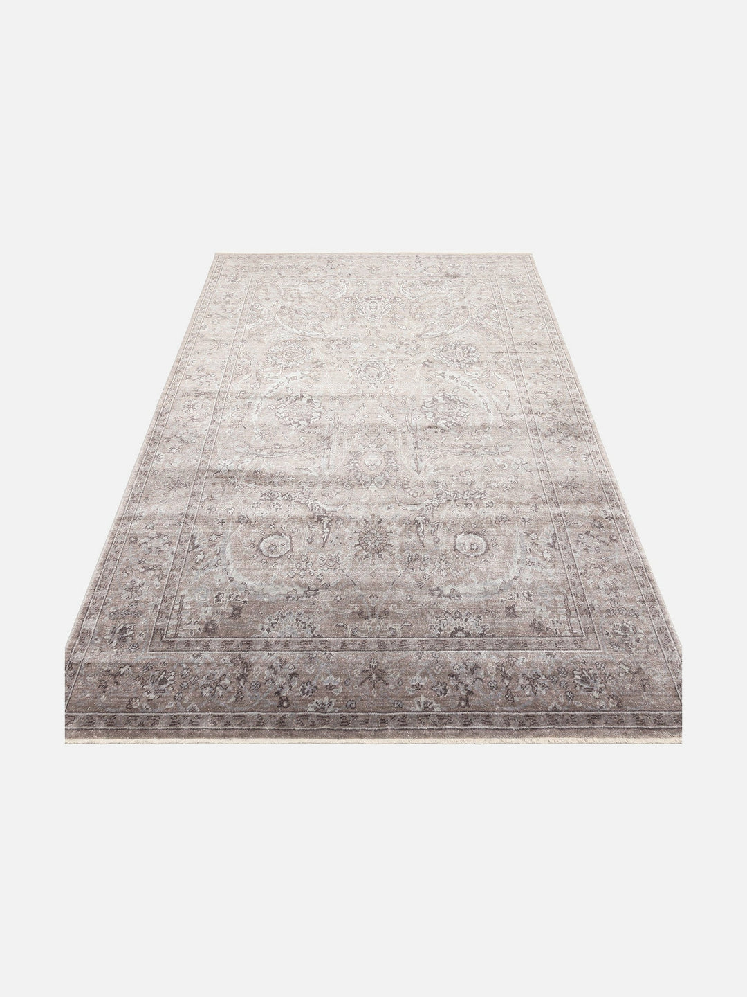 Çırağan %100 Naturel Özel Işıltılı El Emeği ile Özel Tezgahlarda Üretilen TENCEL™ Uşak Halısı 07SMGR - Carpetdocia