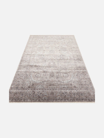 Çırağan %100 Naturel Özel Işıltılı El Emeği ile Özel Tezgahlarda Üretilen TENCEL™ Uşak Halısı 07SMGR - Carpetdocia