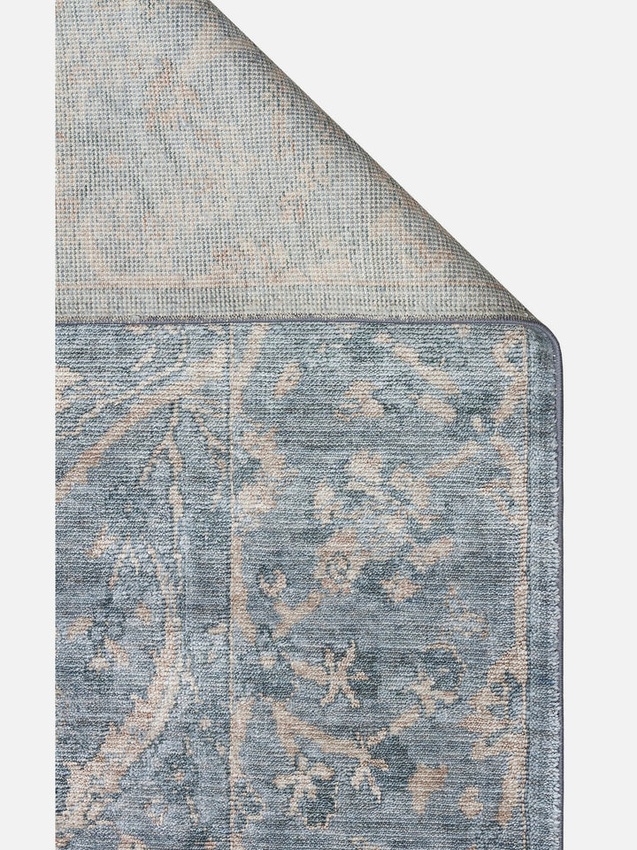 Çırağan %100 Naturel Özel Işıltılı El Emeği ile Özel Tezgahlarda Üretilen TENCEL™ Uşak Halısı 07SVZ - Carpetdocia