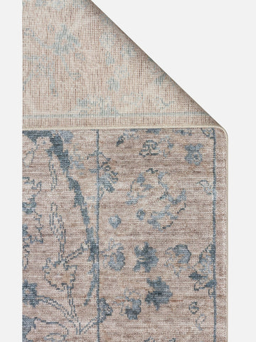Çırağan %100 Naturel Özel Işıltılı El Emeği ile Özel Tezgahlarda Üretilen TENCEL™ Uşak Halısı 07VSKY - Carpetdocia