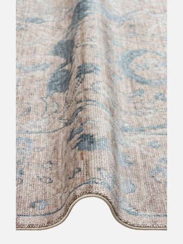 Çırağan %100 Naturel Özel Işıltılı El Emeği ile Özel Tezgahlarda Üretilen TENCEL™ Uşak Halısı 07VSKY - Carpetdocia