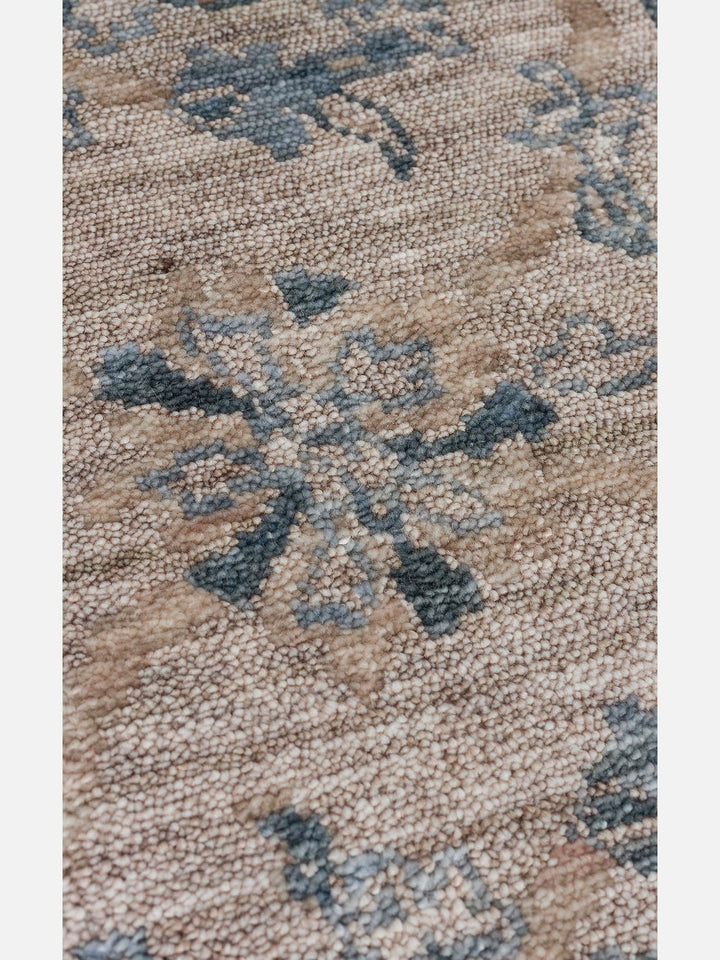 Çırağan %100 Naturel Özel Işıltılı El Emeği ile Özel Tezgahlarda Üretilen TENCEL™ Uşak Halısı 07VSKY - Carpetdocia