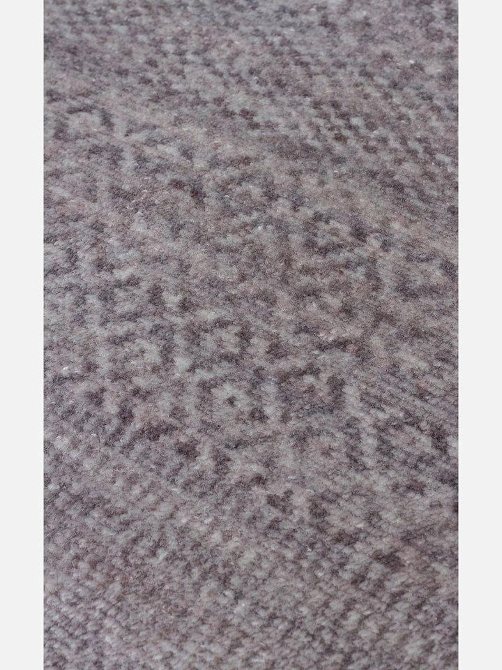 Çırağan %100 Naturel Özel Işıltılı El Emeği ile Özel Tezgahlarda Üretilen TENCEL™ Uşak Halısı 08GREY - Carpetdocia