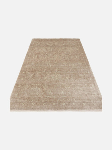 Çırağan %100 Naturel Özel Işıltılı El Emeği ile Özel Tezgahlarda Üretilen TENCEL™ Uşak Halısı 11 NAT - Carpetdocia