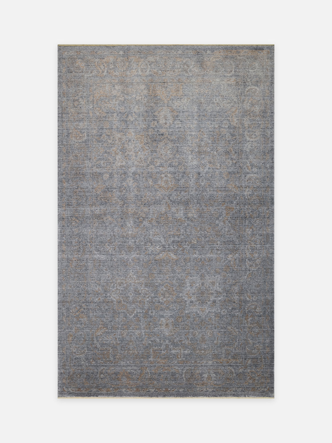 Çırağan %100 Naturel Özel Işıltılı El Emeği ile Özel Tezgahlarda Üretilen TENCEL™ Uşak Halısı 2DGRBZ - Carpetdocia - kusbakisi