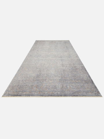 Çırağan %100 Naturel Özel Işıltılı El Emeği ile Özel Tezgahlarda Üretilen TENCEL™ Uşak Halısı 2DGRBZ - Carpetdocia