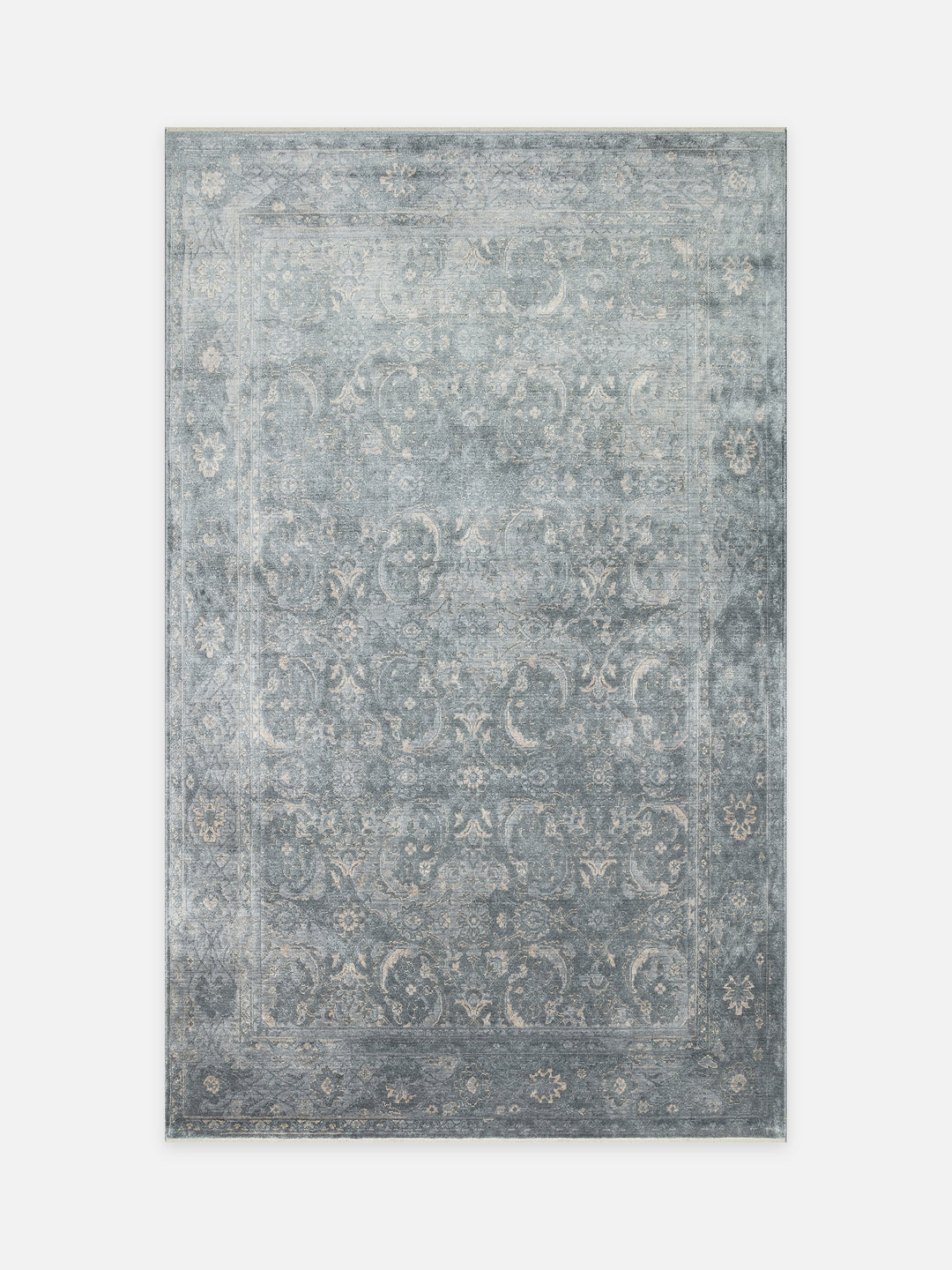 Çırağan %100 Naturel Özel Işıltılı El Emeği ile Özel Tezgahlarda Üretilen TENCEL™ Uşak Halısı 6SKYVZ - Carpetdocia - kusbakisi