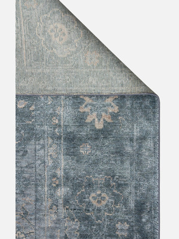Çırağan %100 Naturel Özel Işıltılı El Emeği ile Özel Tezgahlarda Üretilen TENCEL™ Uşak Halısı 6SKYVZ - Carpetdocia