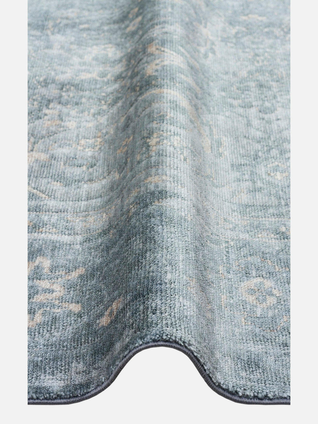 Çırağan %100 Naturel Özel Işıltılı El Emeği ile Özel Tezgahlarda Üretilen TENCEL™ Uşak Halısı 6SKYVZ - Carpetdocia