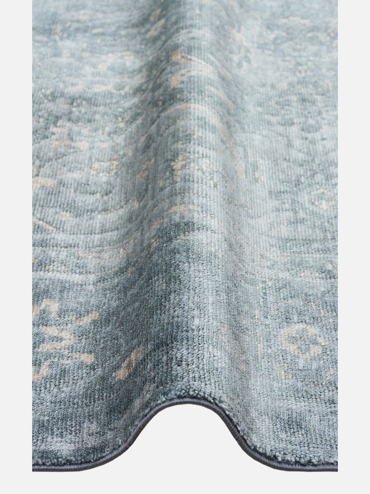 Çırağan %100 Naturel Özel Işıltılı El Emeği ile Özel Tezgahlarda Üretilen TENCEL™ Uşak Halısı 6SKYVZ - Carpetdocia
