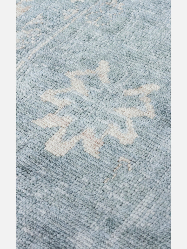 Çırağan %100 Naturel Özel Işıltılı El Emeği ile Özel Tezgahlarda Üretilen TENCEL™ Uşak Halısı 6SKYVZ - Carpetdocia