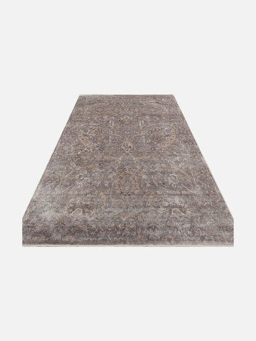 Çırağan %100 Naturel Özel Işıltılı El Emeği ile Özel Tezgahlarda Üretilen TENCEL™ Uşak Halısı 7DGANT - Carpetdocia