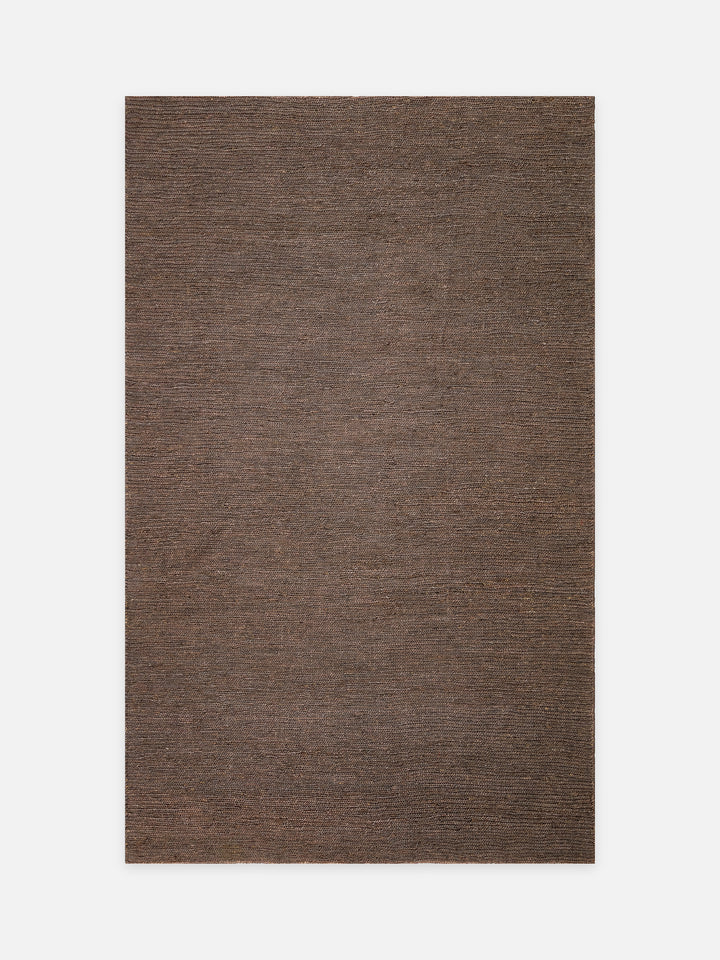 Coffee %100 Naturel Kendir Oturma Odası Salon Koridor Antre Yatak Odası Örgü Halı PLAIN BROWN - Carpetdocia - kusbakisi
