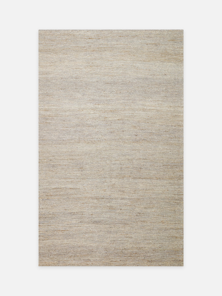 Coffee %100 Naturel Kendir Oturma Odası Salon Koridor Antre Yatak Odası Örgü Halı PLAIN GREY - Carpetdocia - kusbakisi