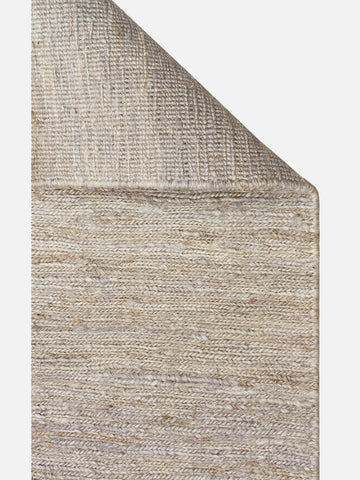Coffee %100 Naturel Kendir Oturma Odası Salon Koridor Antre Yatak Odası Örgü Halı PLAIN GREY - Carpetdocia