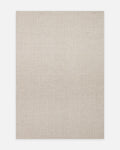 Dublin Series Wool and Cotton Blend Handwoven Rug NATURAL