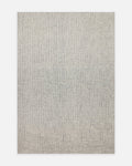 Dublin Series Wool and Cotton Blend Handwoven Rug SILVER