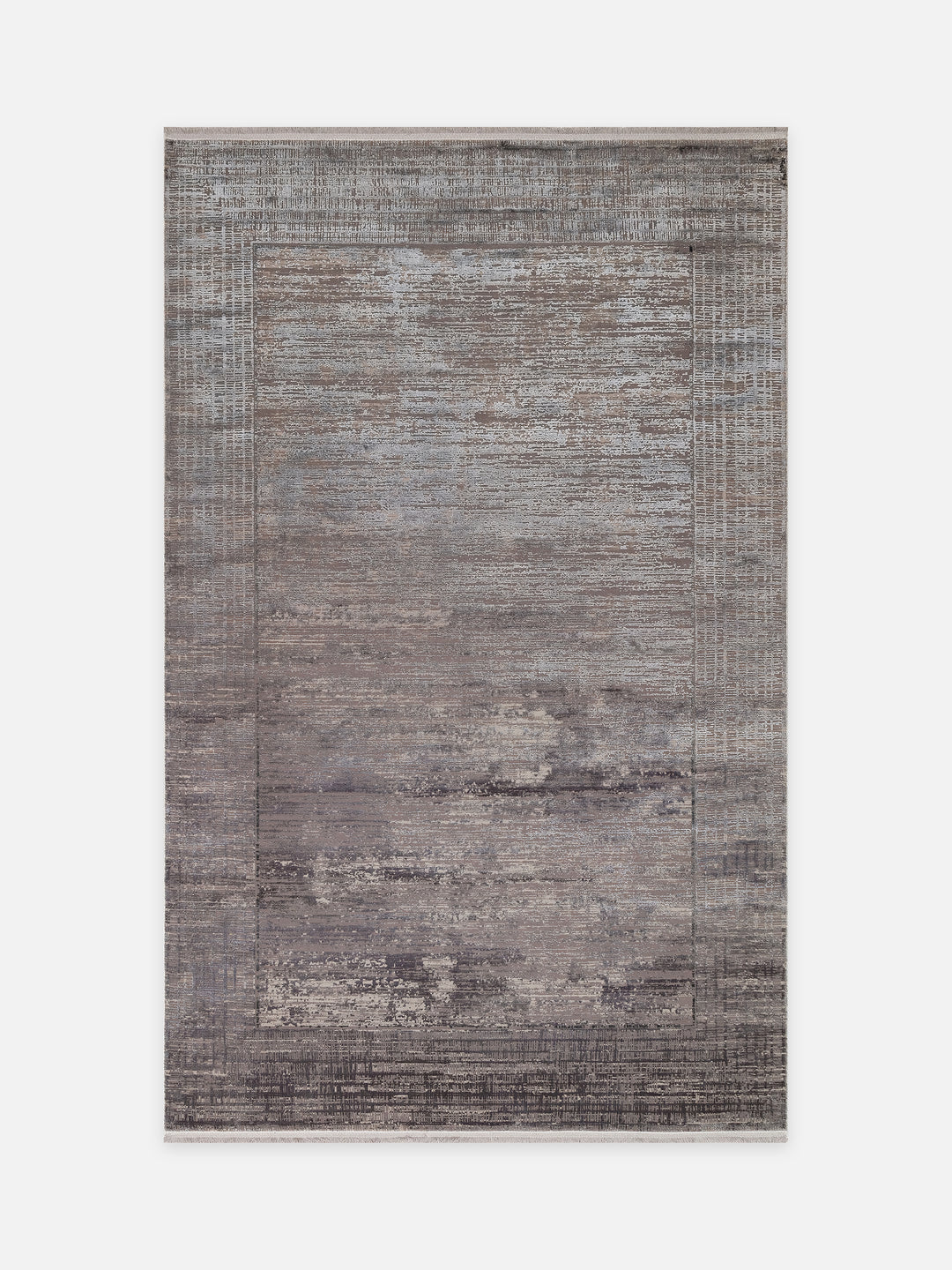 Elegant Dyed Özel Işıltılı Yüksek Kaliteli Sık Dokuma Salon Oturma Odası Koridor Modern Halı 02 D.GREY - Carpetdocia - kusbakisi
