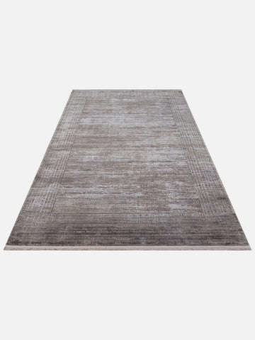 Elegant Dyed Özel Işıltılı Yüksek Kaliteli Sık Dokuma Salon Oturma Odası Koridor Modern Halı 02 D.GREY - Carpetdocia