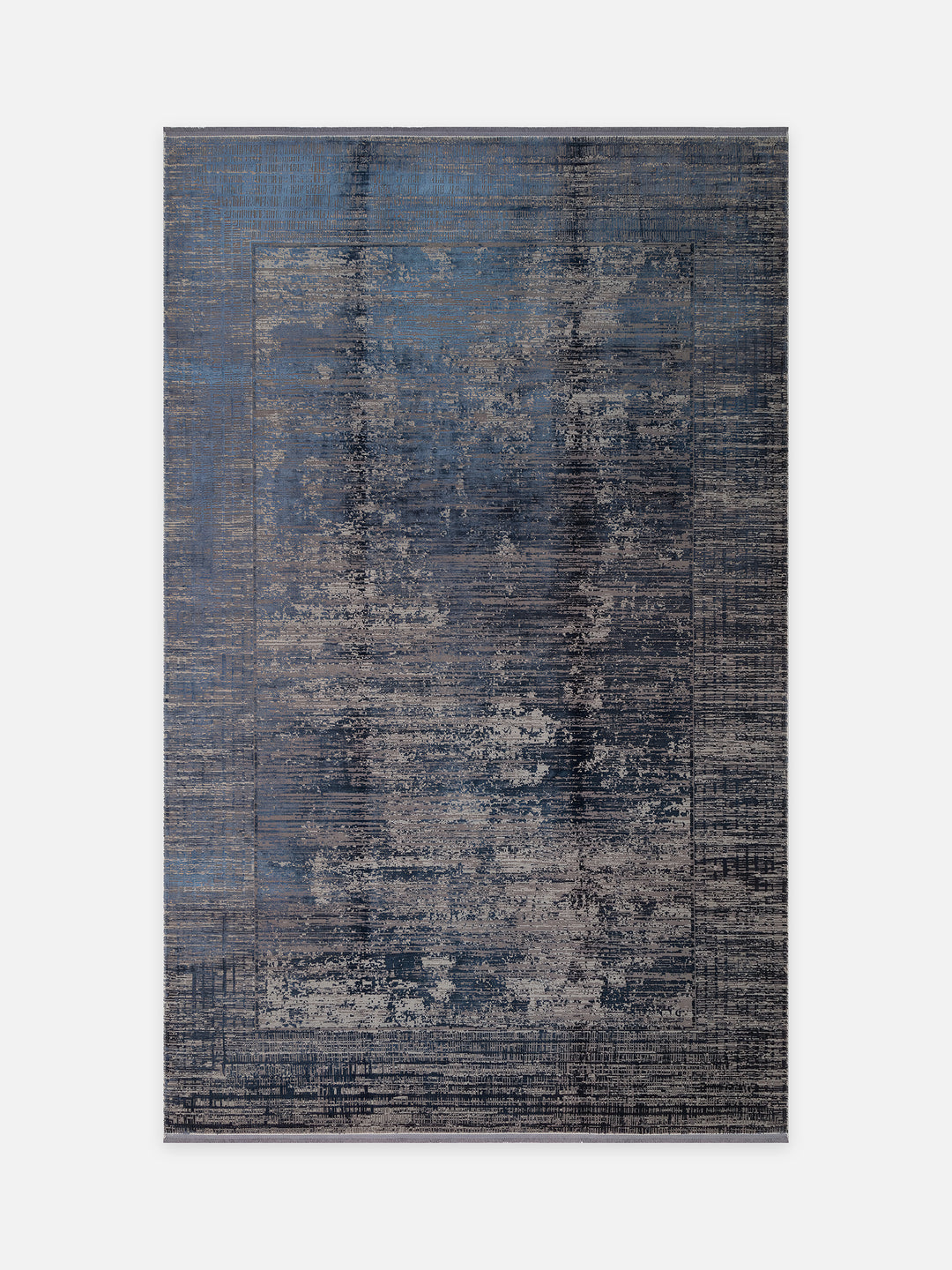 Elegant Dyed Özel Işıltılı Yüksek Kaliteli Sık Dokuma Salon Oturma Odası Koridor Modern Halı 02 NAVY - Carpetdocia - kusbakisi