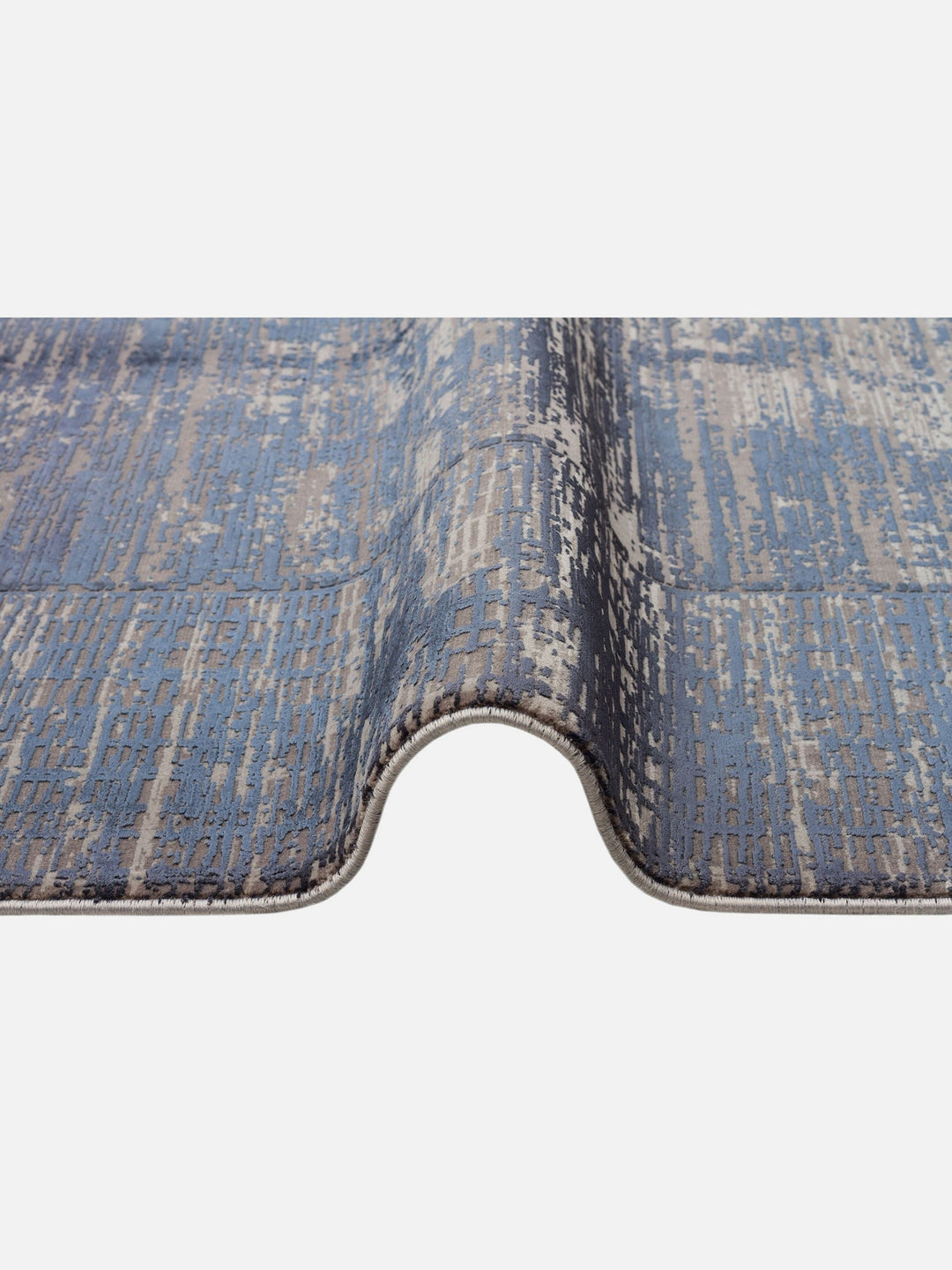 Elegant Dyed Özel Işıltılı Yüksek Kaliteli Sık Dokuma Salon Oturma Odası Koridor Modern Halı 02 NAVY - Carpetdocia