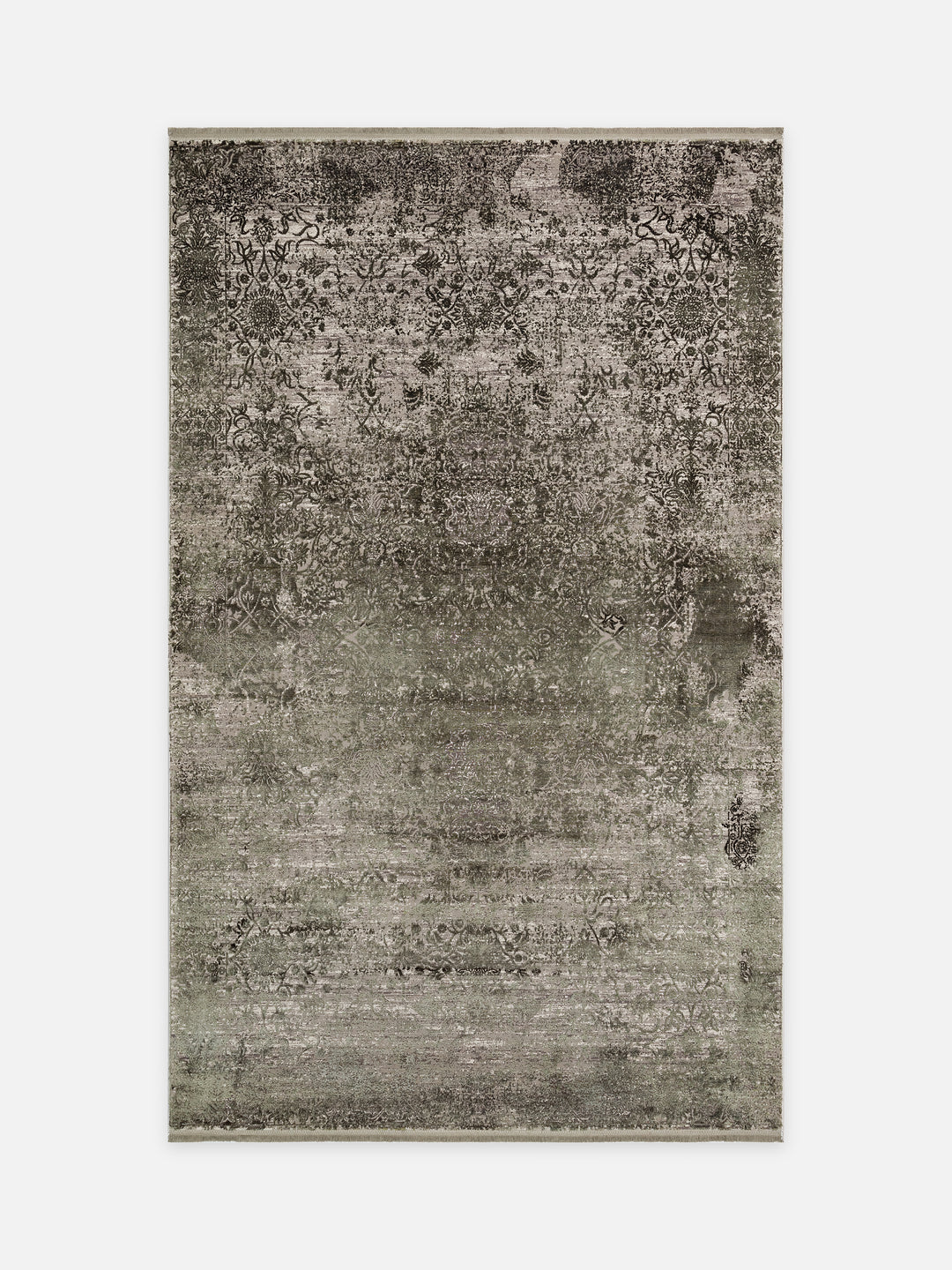 Elegant Dyed Özel Işıltılı Yüksek Kaliteli Sık Dokuma Salon Oturma Odası Koridor Modern Halı 1DGRN - Carpetdocia - kusbakisi