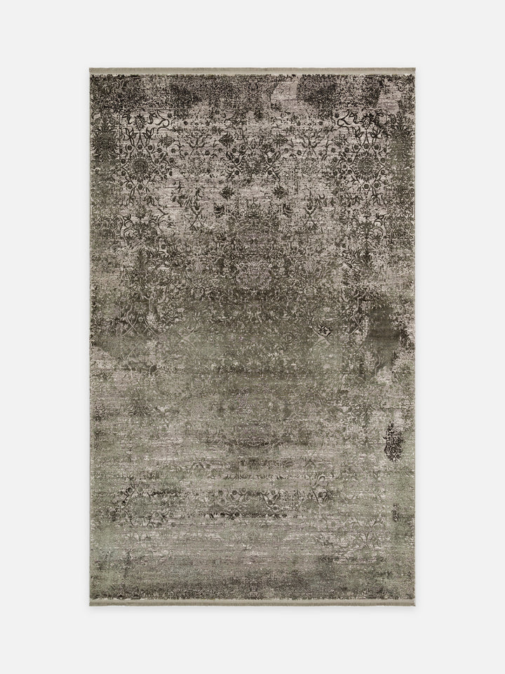 Elegant Dyed Özel Işıltılı Yüksek Kaliteli Sık Dokuma Salon Oturma Odası Koridor Modern Halı 1DGRN - Carpetdocia - kusbakisi