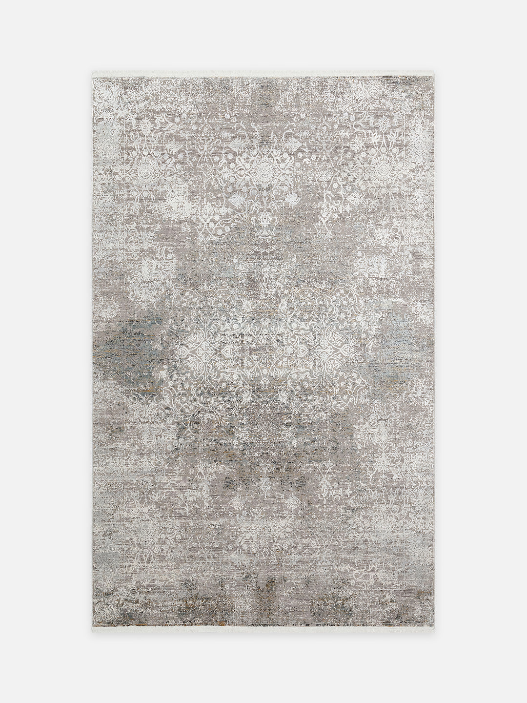 Elegant Özel Işıltılı Yüksek Kaliteli Sık Dokuma Salon Oturma Odası Koridor Modern Halı 10CREMGREYXW - Carpetdocia - kusbakisi